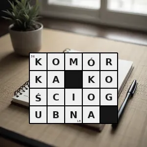 Hasło krzyżówkowe komórka zwierzęca - komórka kościogubna – rozwiązanie, synonimy, podpowiedzi i definicje krzyżówkowe